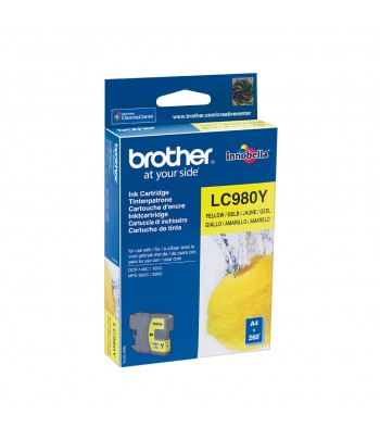 Brother LC-980Y ink cartridge 1 pc(s) Original Yellow