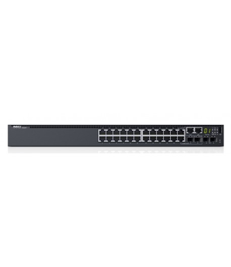 DELL PowerConnect S3124 Managed L2/L3 Gigabit Ethernet (10/100/1000) 1U Black