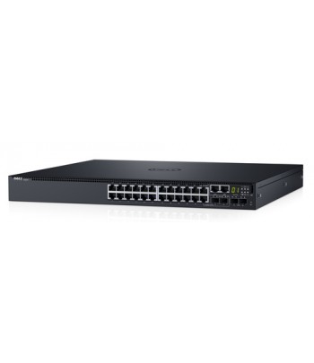 DELL PowerConnect S3124 Managed L2/L3 Gigabit Ethernet (10/100/1000) 1U Black