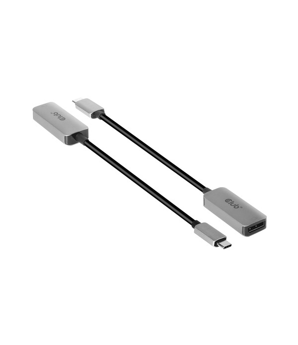 CLUB3D USB Type C to DisplayPort 1.4 8K60Hz HBR3 Active Adapter