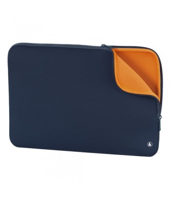 Hama Neoprene 33.8 cm (13.3") Sleeve case Blue, Orange
