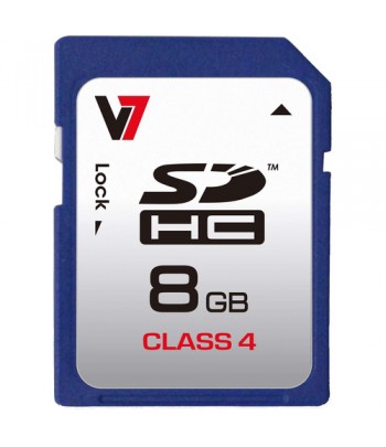V7 SDHC Memory Card 8GB Class 4