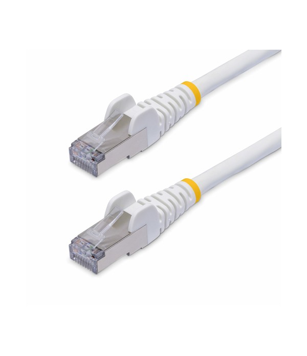 StarTech.com Cble Ethernet CAT8 Blanc de 50cm, RJ45 Snagless, 25G/40G, 2000MHz, 100W PoE++, S/FTP, Fil de Cuivre Pur 26AWG, LSZH