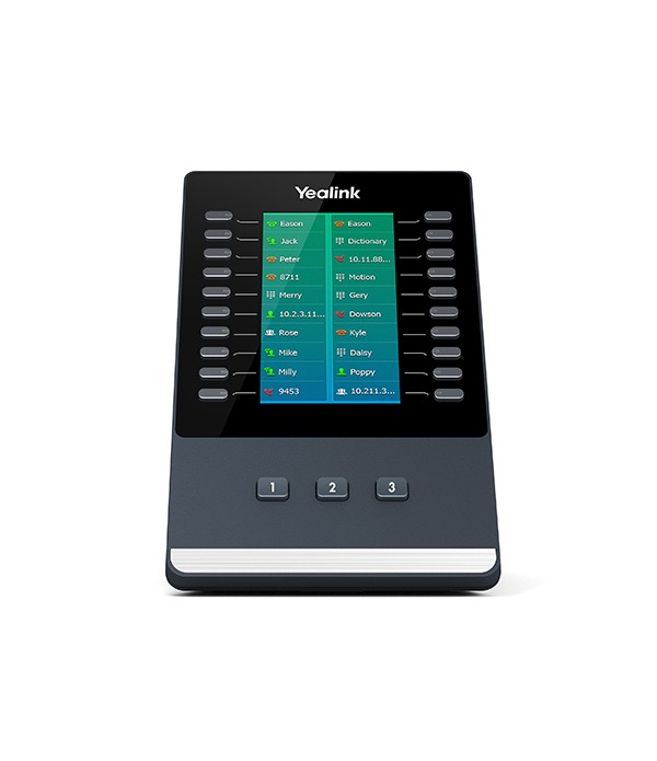 Yealink EXP50 23buttons Black, Grey IP add-on module