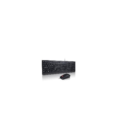 Lenovo 4X30L79922 USB QWERTY Engels Zwart toetsenbord