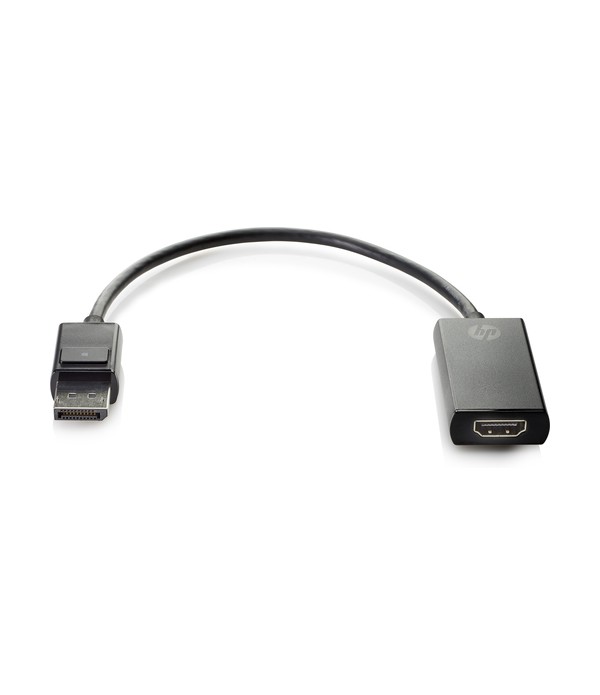 HP 2JA63AA DisplayPort HDMI Type A (Standard) Zwart video kabel adapter