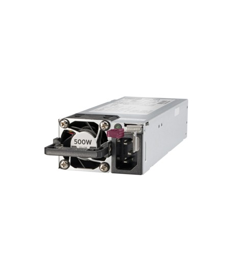 Hewlett Packard Enterprise 500W Flex Slot Platinum Hot Plug Low Halogen 500W Gris unité d'alimentation d'énergie