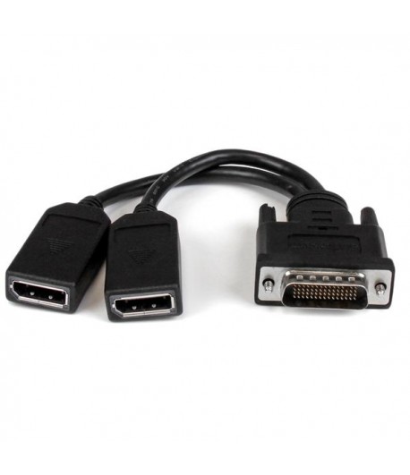 StarTech.com 8in LFH 59 Male to Dual Female DisplayPort DMS 59 Cable