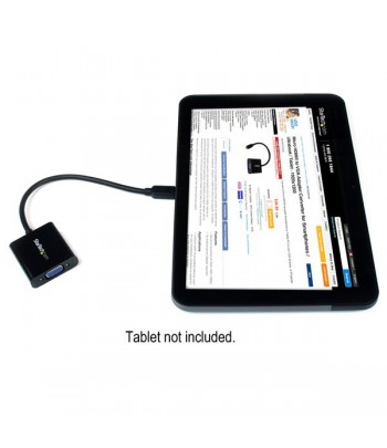 StarTech.com Micro HDMI to VGA Adapter Converter for Smartphones / Ultrabook / Tablet - 1920x1080