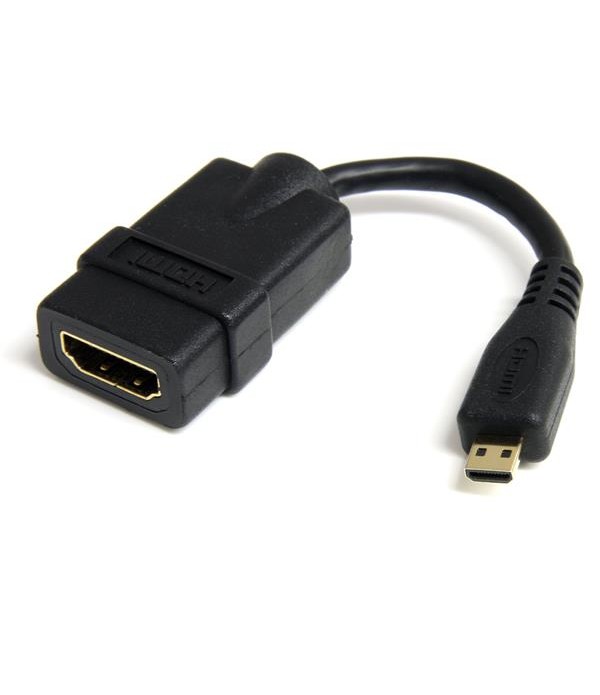 StarTech.com 12 cm High-speed HDMI-adapterkabel HDMI-naar-HDMI Micro F/M