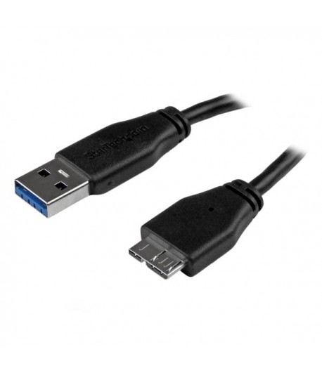 StarTech.com Slim Micro USB 3.0 Cable - M/M - 15cm (6in)