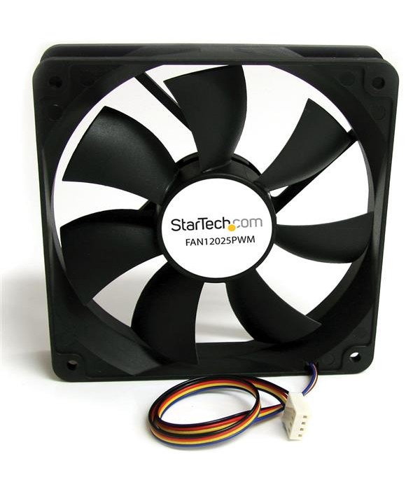 StarTech.com 120x25mm Computer Case Fan with PWM – Pulse Width Modulation Connector
