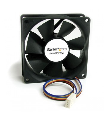 StarTech.com 80x25mm Computer Case Fan with PWM – Pulse Width Modulation Connector
