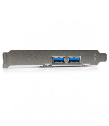 StarTech.com 4-port PCI Express USB 3.0 card - 2 external, 2 internal - SATA power