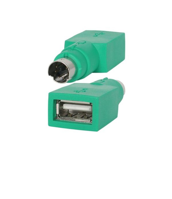 StarTech.com Replacement USB to PS2 Mouse Adapter Groen kabeladapter/verloopstukje