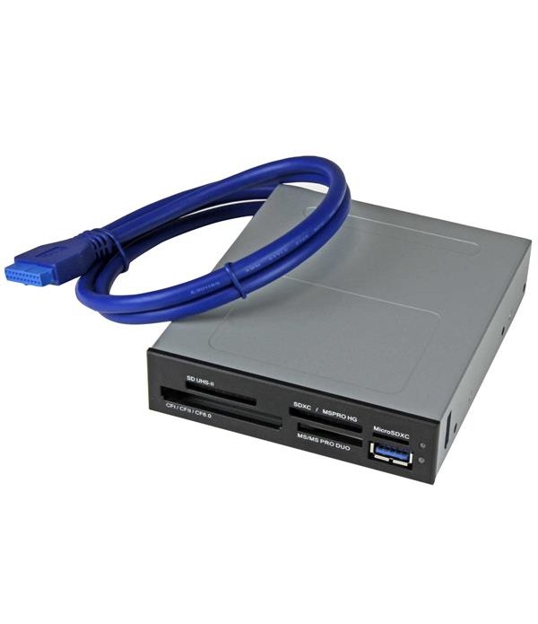 StarTech.com 3,5" Interne multi-kaartlezer met UHSII ondersteuning USB 3.0 memory card reader