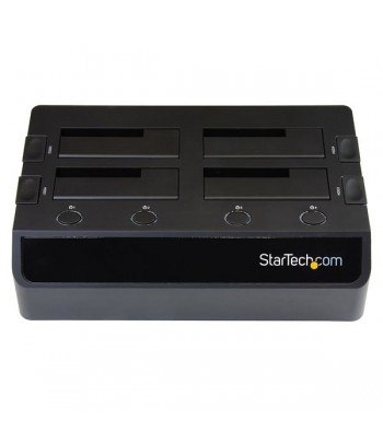 StarTech.com Station d'accueil USB 3.0 pour 4 disques durs SATA III 2,5"/3,5" 6Gb/s - Dock HDD / SSD avec UASP et ventilateurs