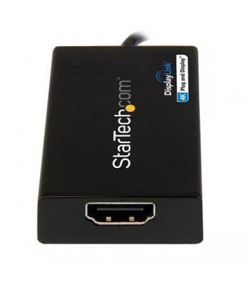 StarTech.com Adaptateur vidéo multi-écrans USB 3.0 vers HDMI - Carte graphique externe certifié DisplayLink - Ultra HD 4k