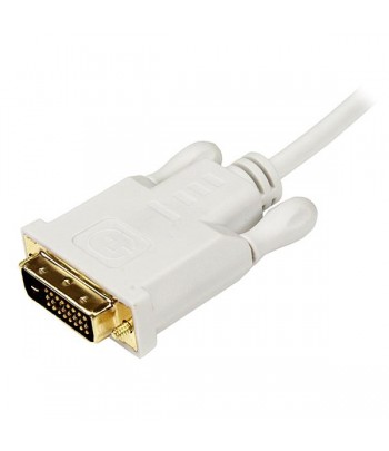 StarTech.com 1,8 m lange Mini DisplayPort-naar-DVI-adapterconverterkabel Mini DP-naar-DVI 1920x1200 wit