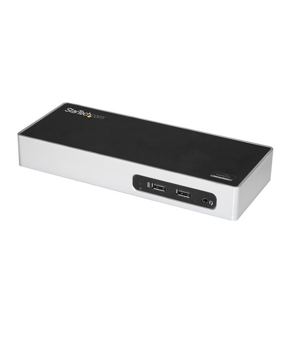 StarTech.com USB 3.0 Dual-Monitor Docking Station - HDMI and DVI / VGA