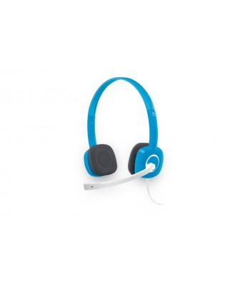 Logitech H150 Binaural Head-band Blue headset