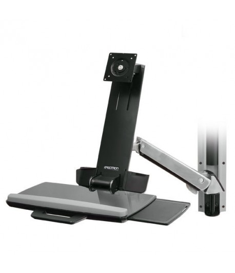 Ergotron StyleView Sit-Stand Combo System 24" Aluminium