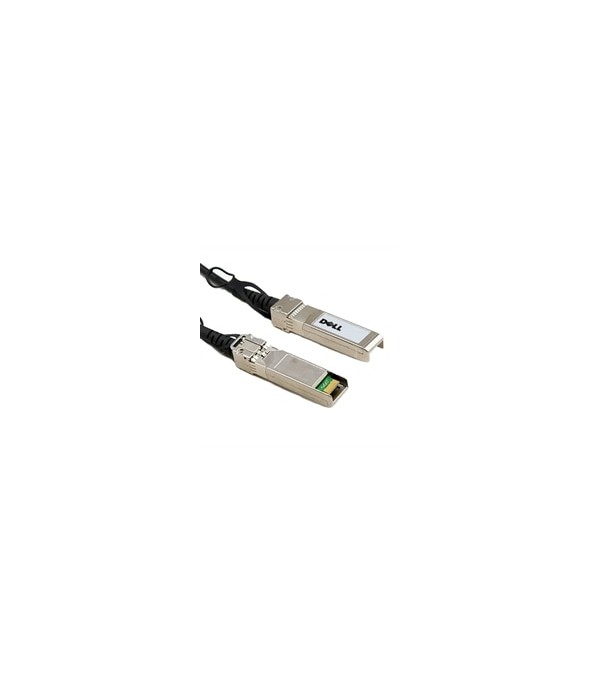DELL 470-ABQE 3m QSFP28 QSFP28 Black, Stainless steel fiber optic cable
