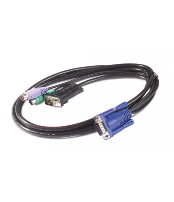 APC KVM PS/2 7.6 m 7.6m Black KVM cable