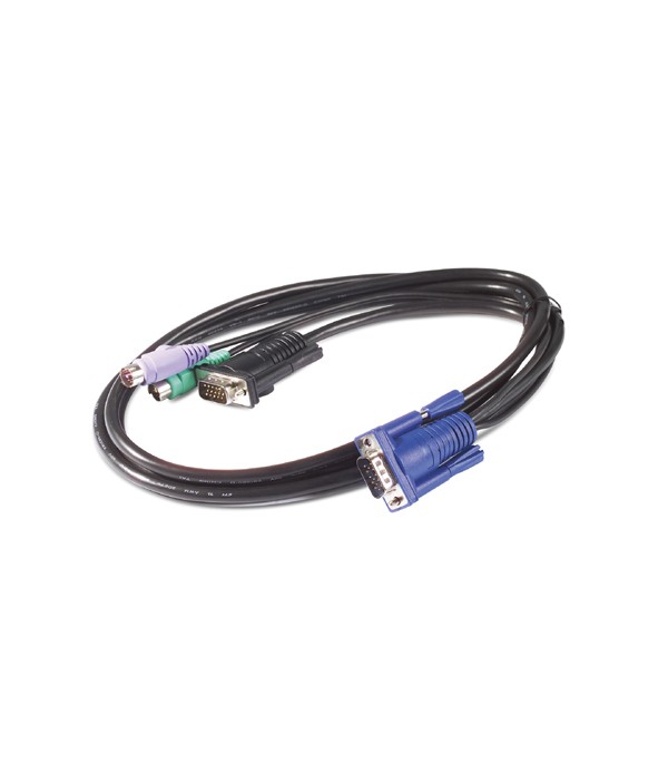 APC KVM PS/2 7.6 m 7.6m Black KVM cable