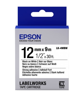 Epson LK-4WBW labelprinter-tape