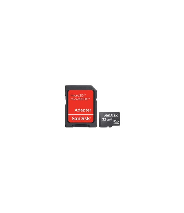 Sandisk MICROSD, 32GB CARD+SD ADAPTER