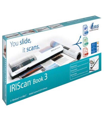 I.R.I.S. IRIScan Book 3 900 x 900 DPI Pen scanner White